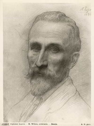 M. Wilson, architecte, 1898 - Alphonse Legros